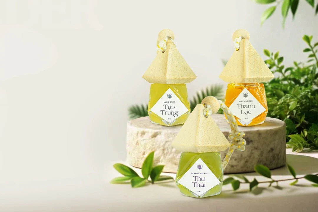 a variety of essential oil diffusers designed specifically for cars