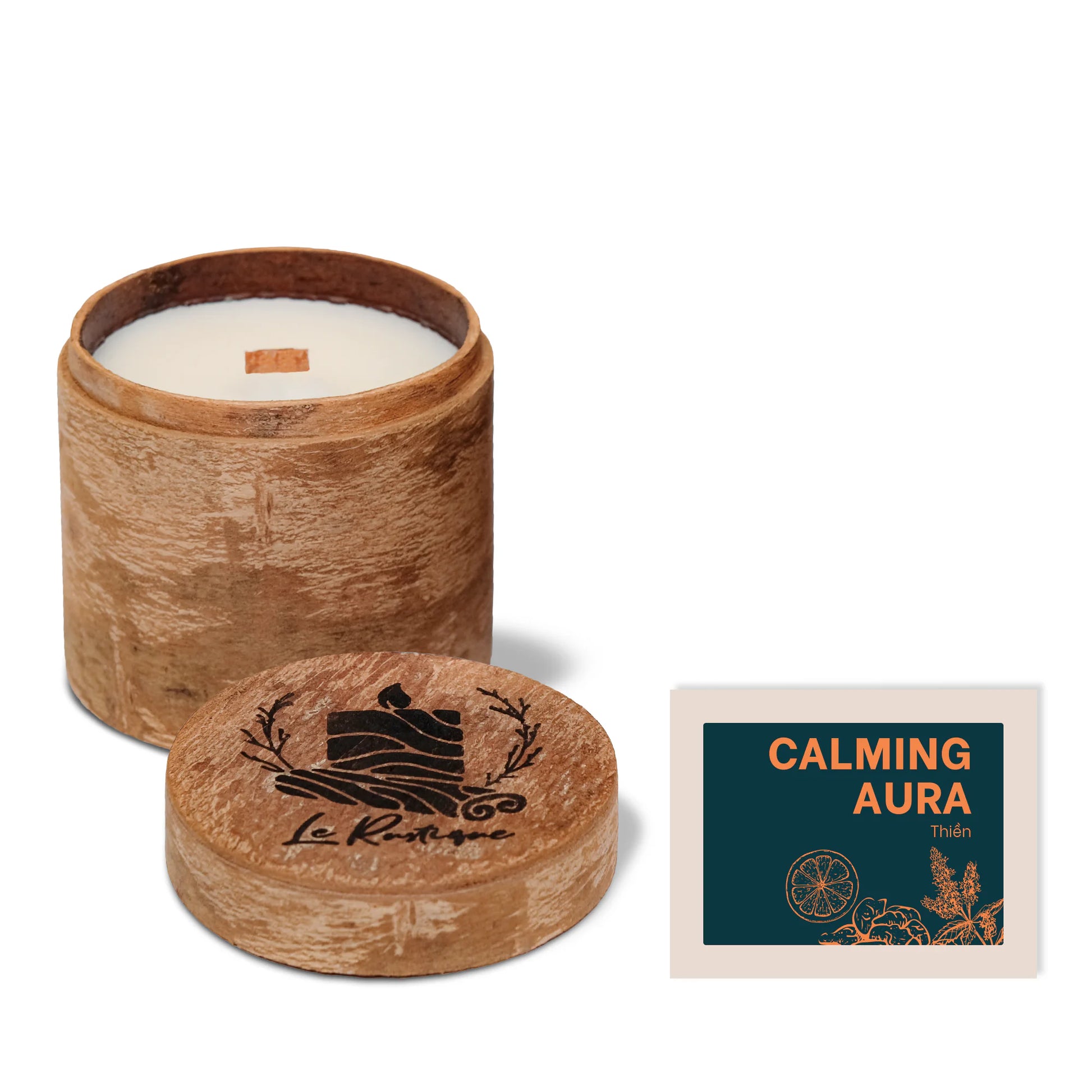 Calming Aura aromatherapy candle 3.2oz for relaxing