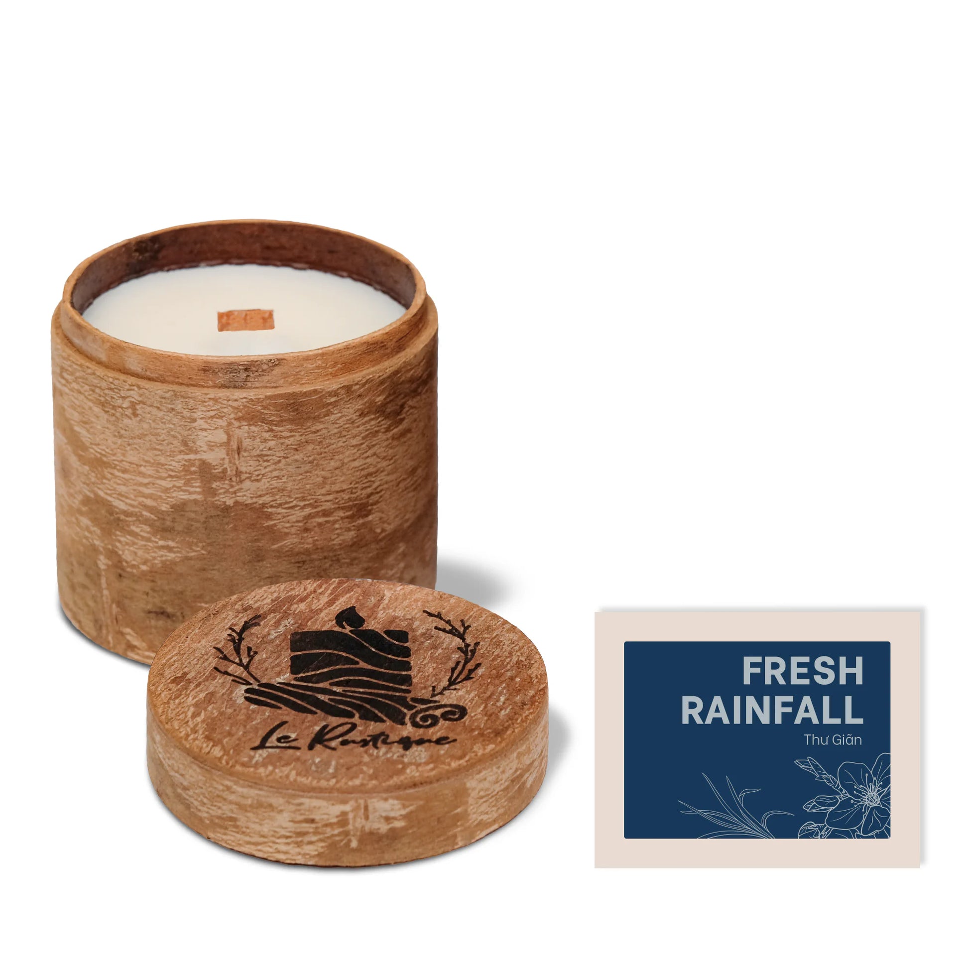Fresh Rainfall Scented Candle 3.2oz