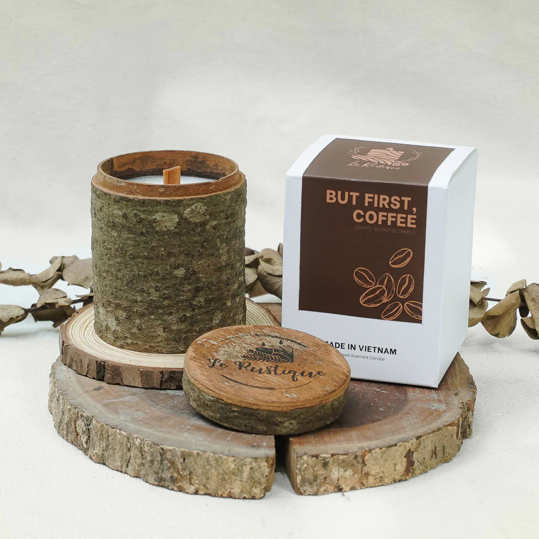 Coffee Scented Aromatherapy Bubble Candle