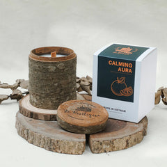 CALMING AURA - Meditation Natural Coconut and Soy Wax Blend Aromatherapy Scented Candles