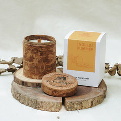 ENDLESS SUMMER - Summer Natural Coconut and Soy Wax Blend Aromatherapy Scented Candles