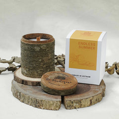 ENDLESS SUMMER - Summer Natural Coconut and Soy Wax Blend Aromatherapy Scented Candles