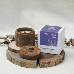 YOUTHFUL JOY - Youth Natural Coconut and Soy Wax Blend Aromatherapy Scented Candles