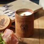 customize pet candle for memories with name 'Loe'