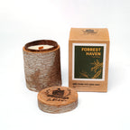 Forrest Haven handmade candle unshaven 6.5z with craft box