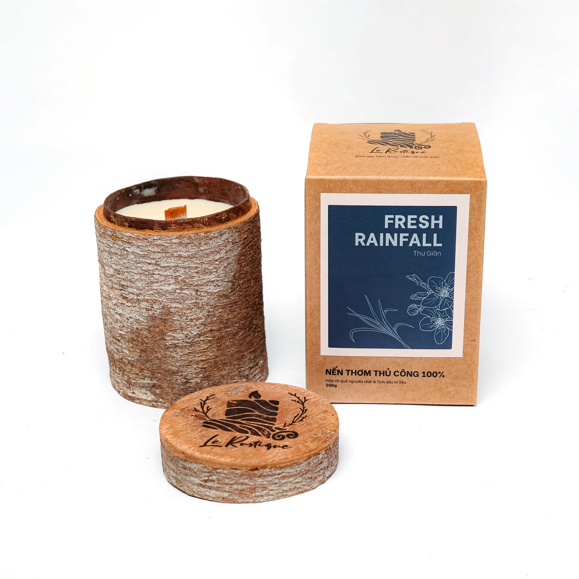 FRESH RAINFALL - Refresh Aromatherapy Natural Scented Candles