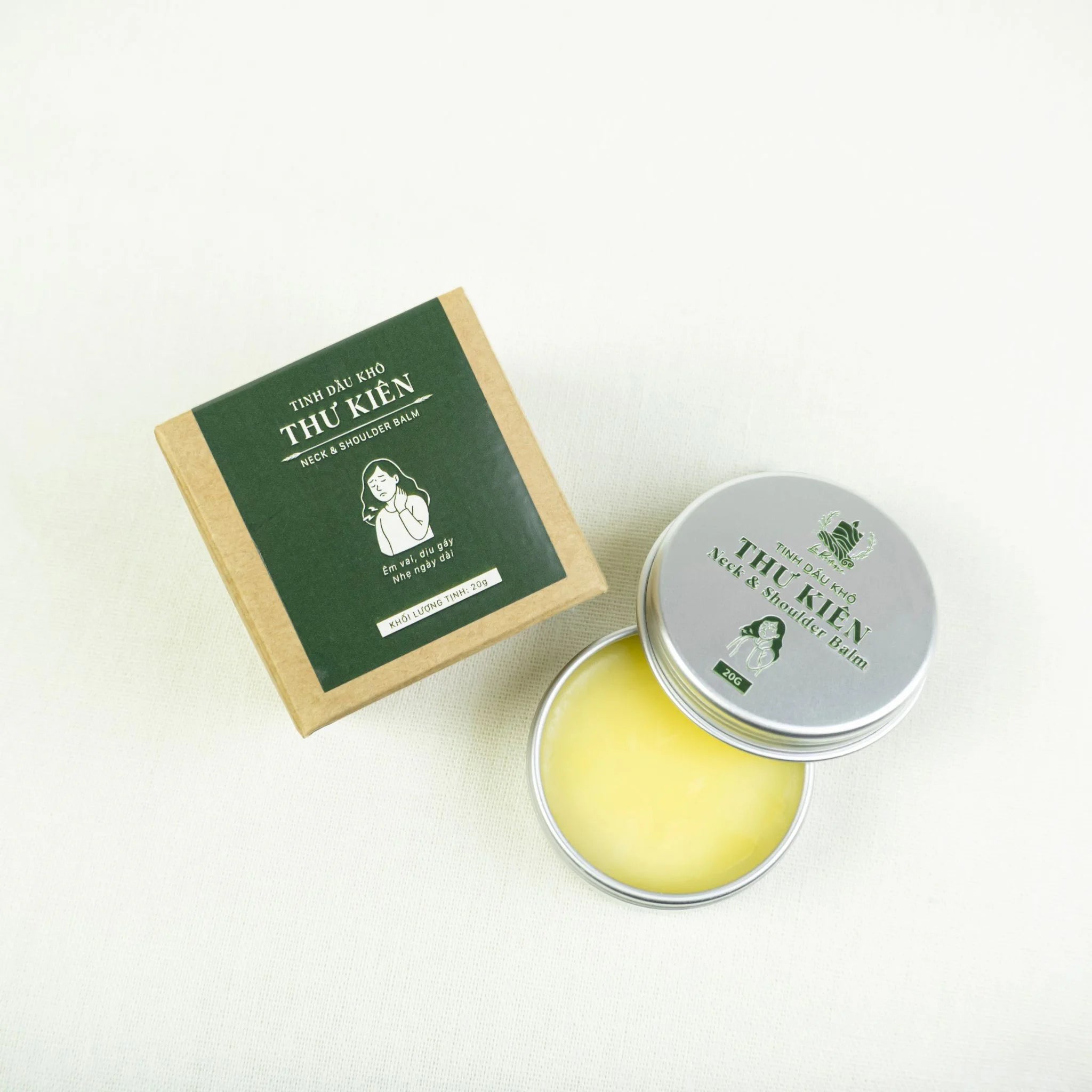 Neck & Shoulder Balm with craft box