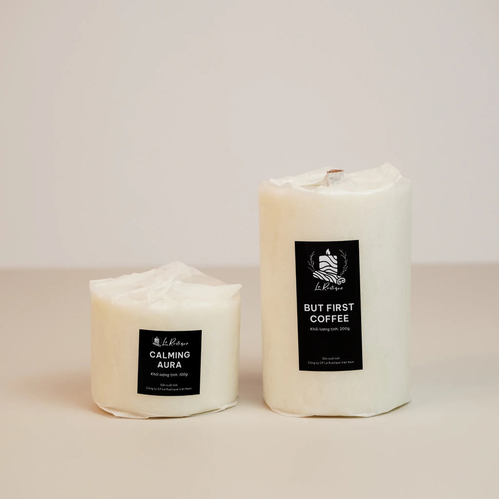 Le Rustique soy wax candle refill 100gr (3.2oz) and 200gr (6.5oz)
