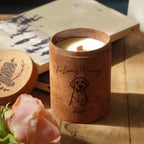 personalized candle with name for pet