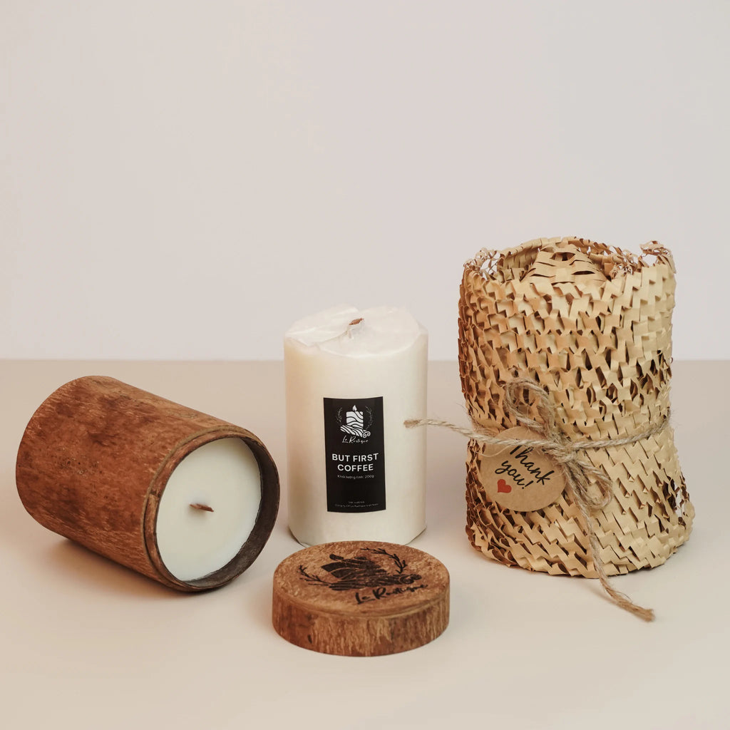 candle refill 6.5oz with Le Rustique candle